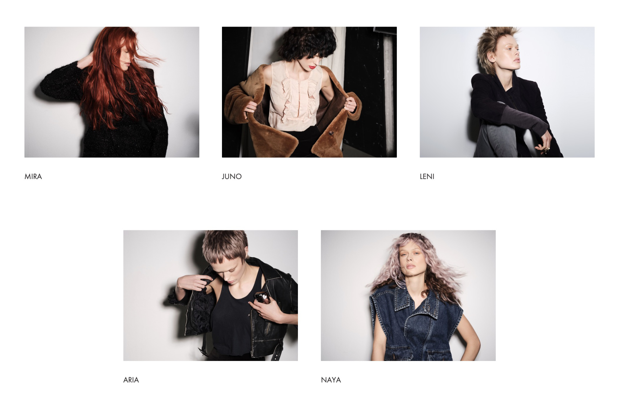 Foto des Make-up und Haartrends character studies