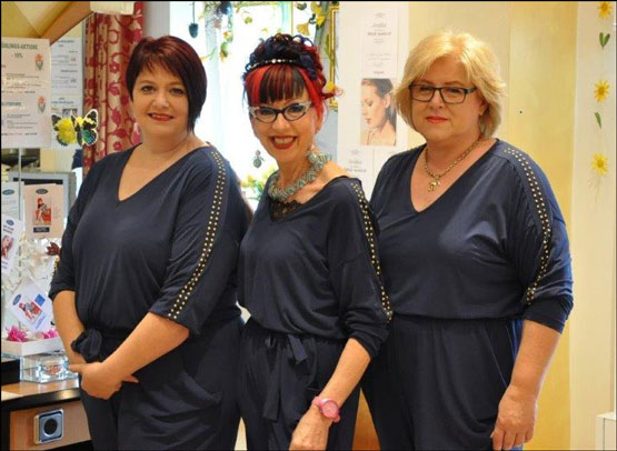 Das team von Salon Christine